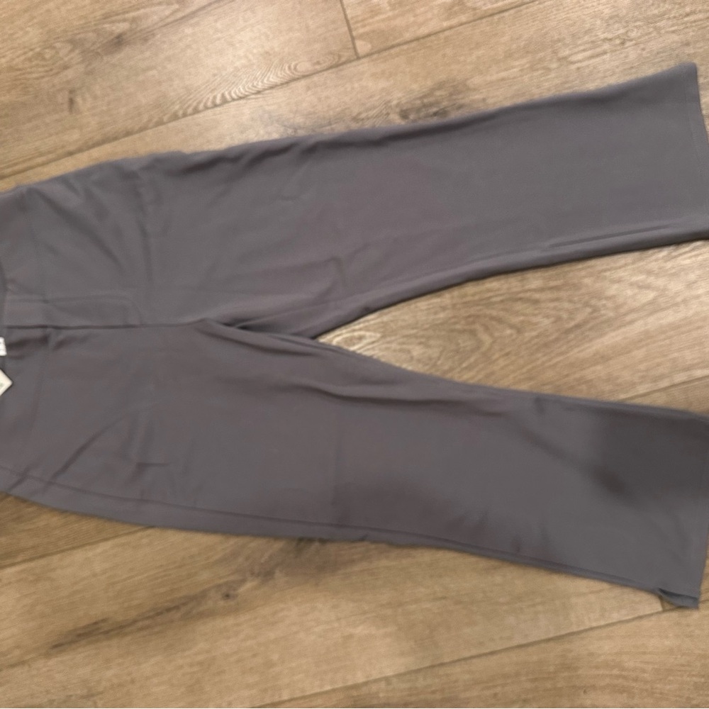 HALARA Straight Leg Ankle Pants in Slate